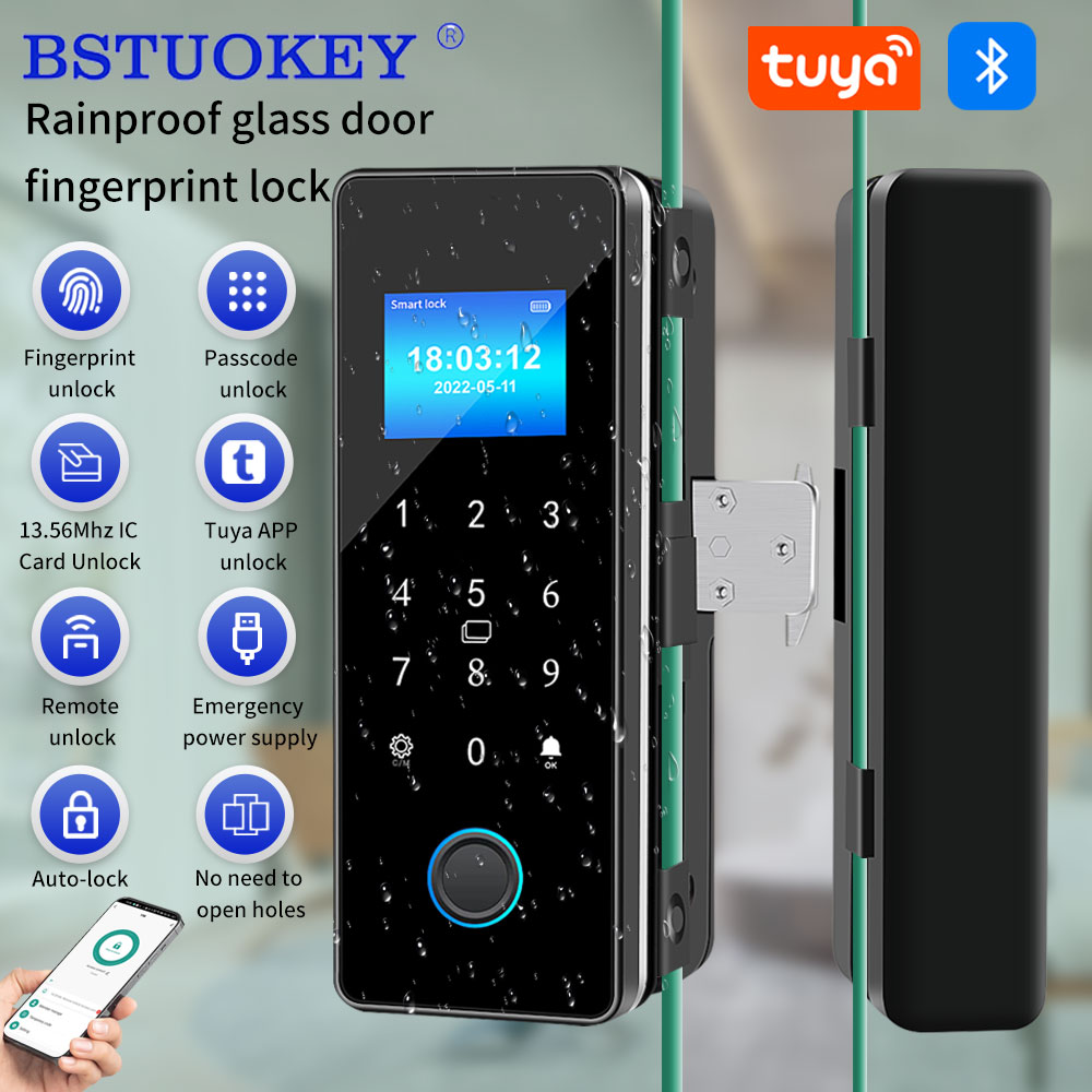 Водонепроницаемый Tuya APP Con – обзор и цена Glass Door Hinge
