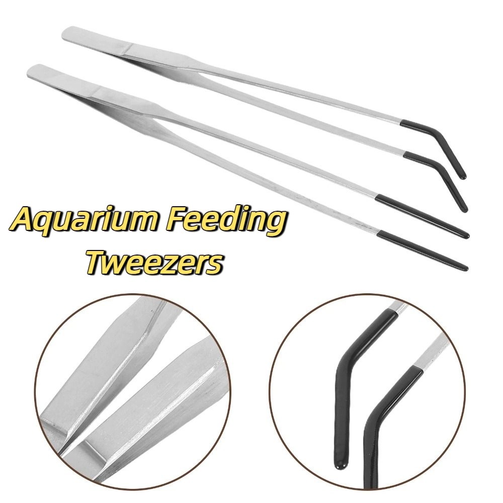 2 шт. пинцетов для кормления и – обзор и цена Feeding Tong Stainless